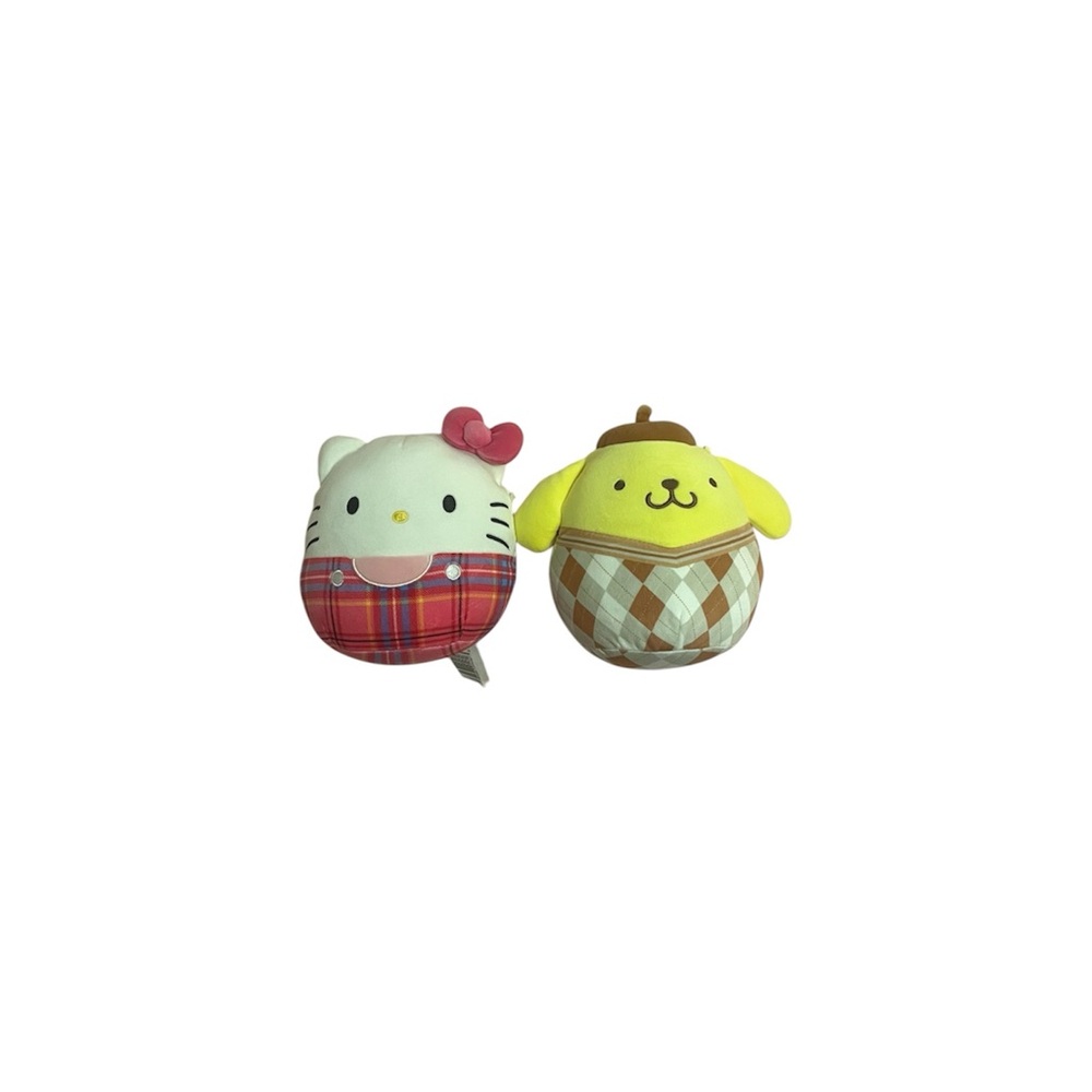 Hello Kitty & Pompompurin Squishmallows